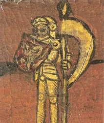 Oldest Colored Representation of the Coat of Arms of the City of Schwäbisch Gmünd